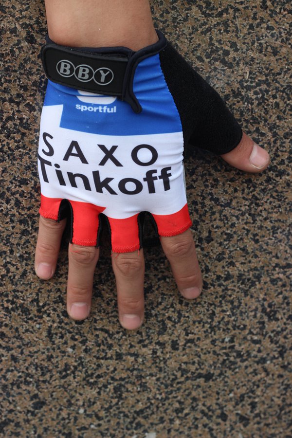 Hundschuhe Saxo Bank Tinkoff 2015 Wei